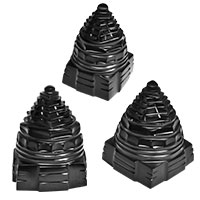 Shree Yantra in Black Jade